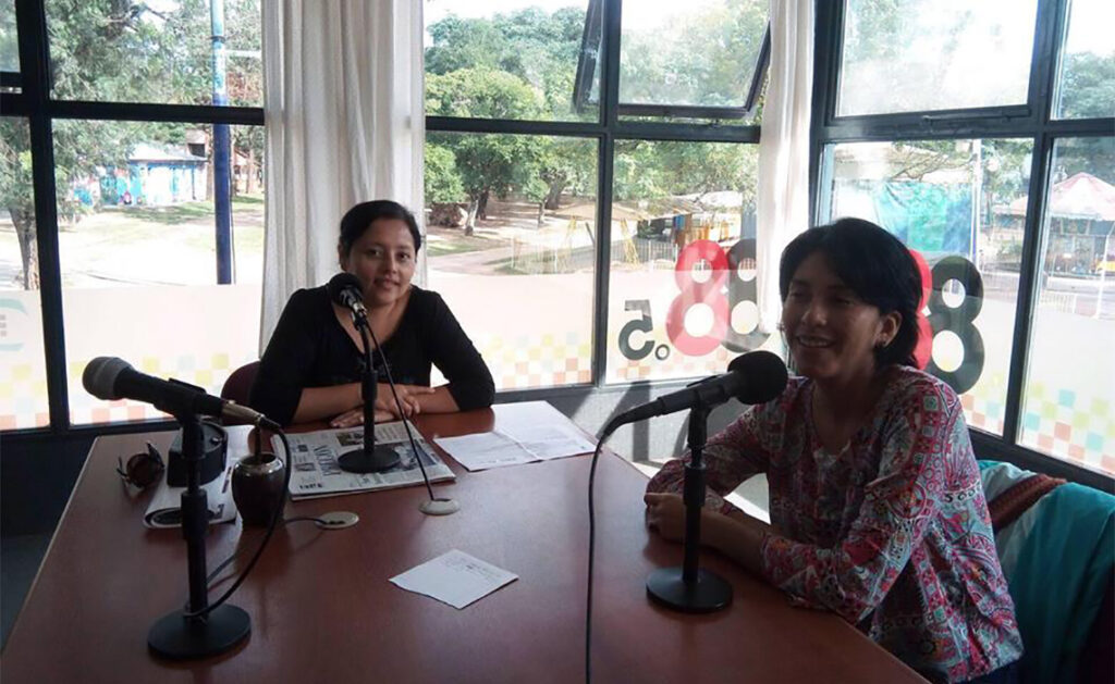 Mirta Alarcón y Mariana Villafañe